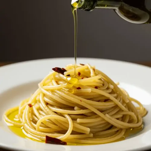 Pasta aglio olio e peperoncino