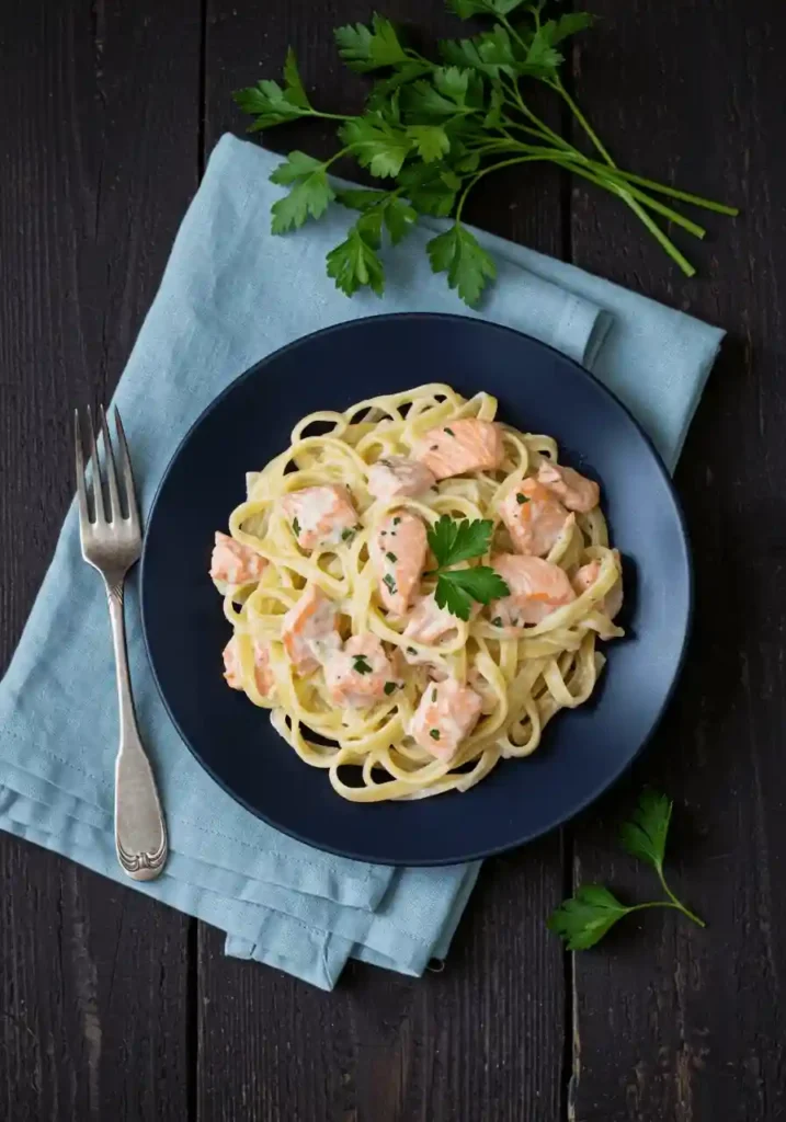 Pasta al salmone