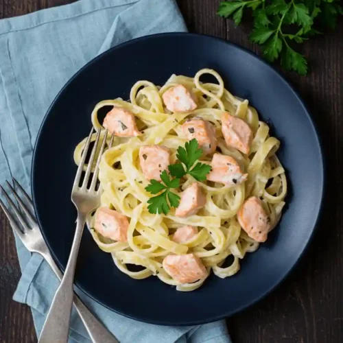 Pasta al salmone