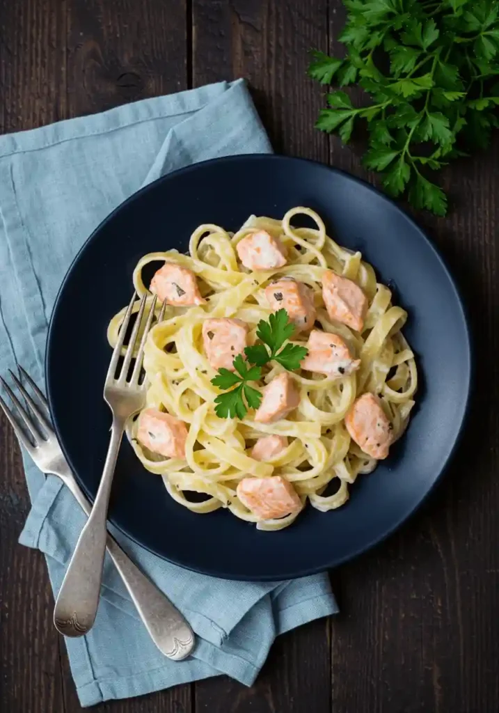 Pasta al salmone