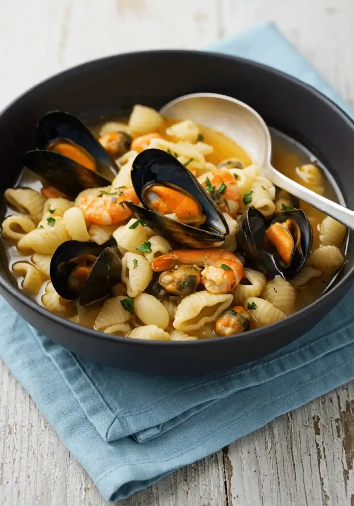 pasta fagioli e cozze