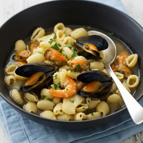 pasta fagioli e cozze