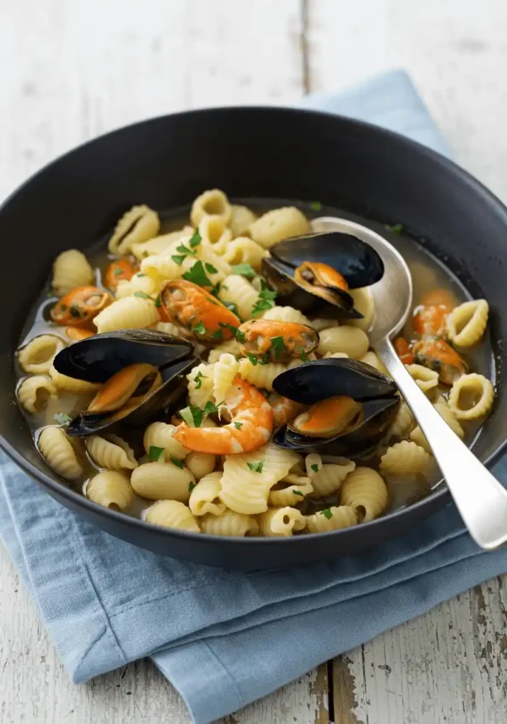 pasta fagioli e cozze