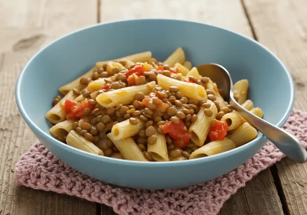 pasta e lenticchie