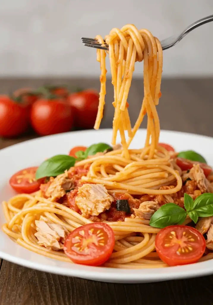 pasta con tonno