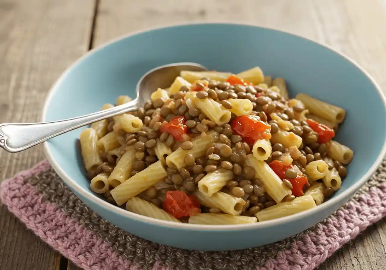 pasta e lenticchie