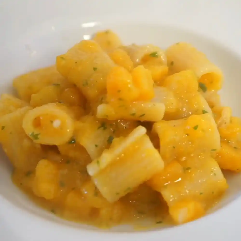 pasta con la zucca