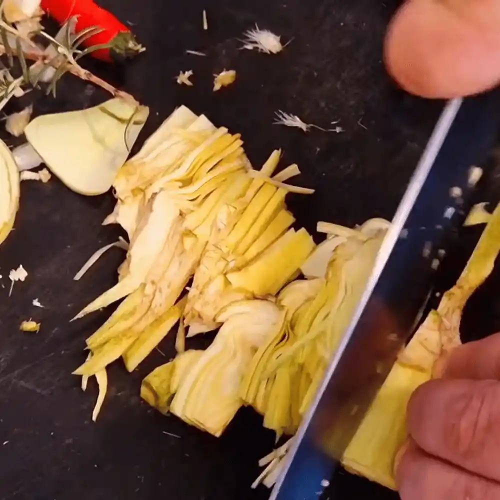 pasta con carciofi