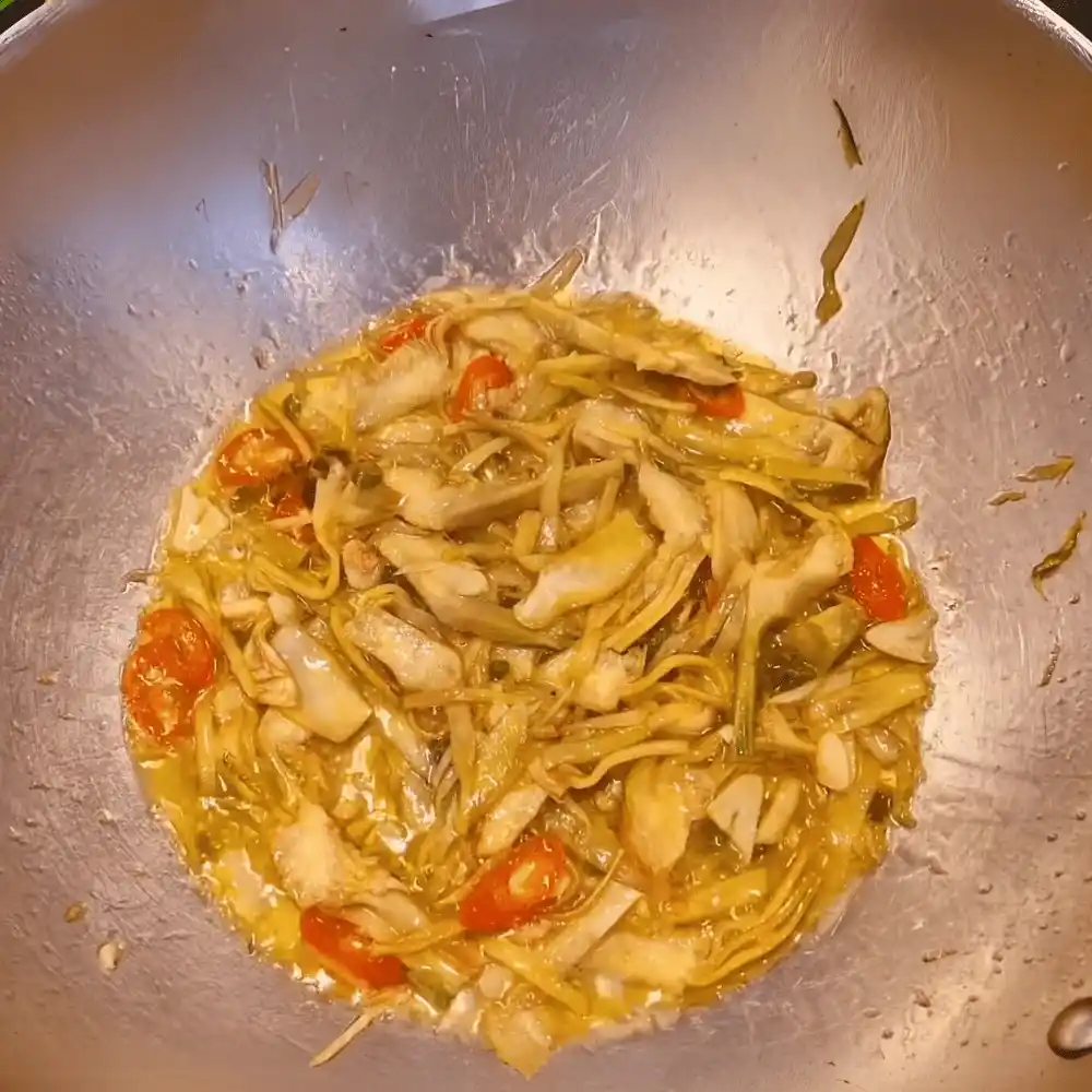 pasta con carciofi